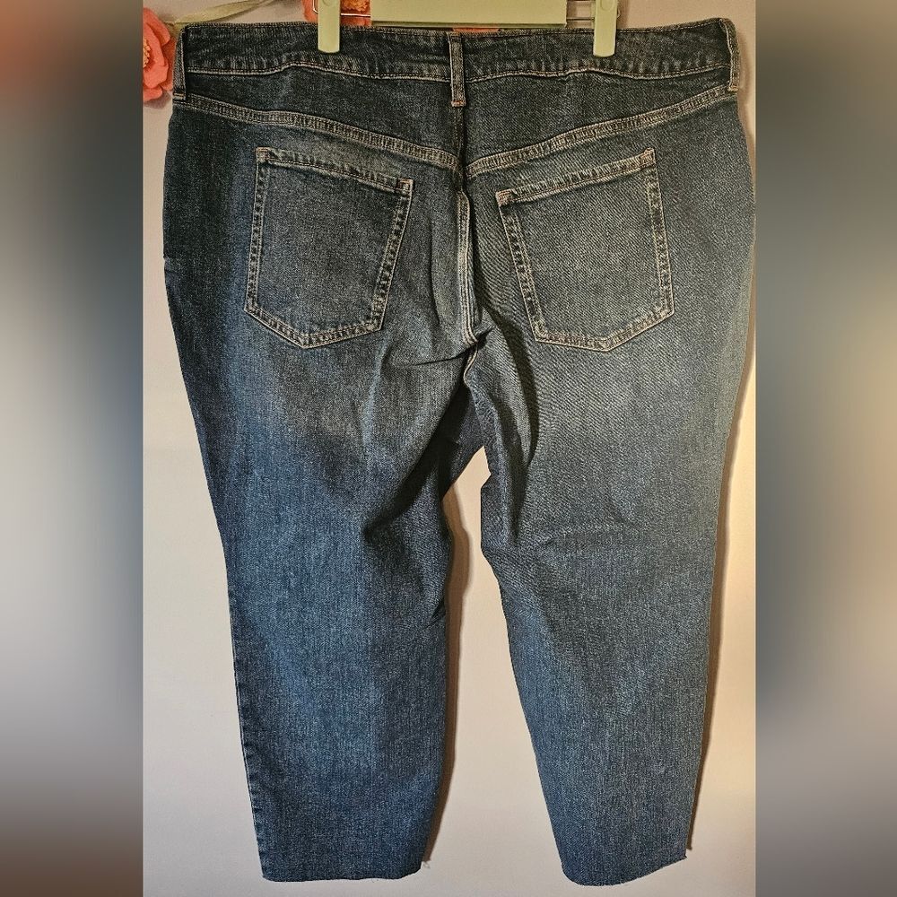 Old Navy High Rise Curvy O.G Straight Jeans Plus Size 22W - Picture 5 of 10